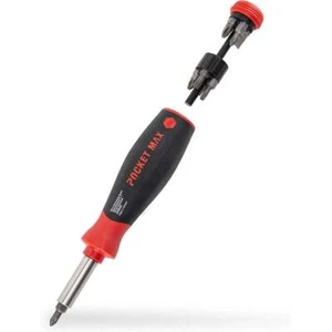 Wiha 45292 PocketMax® 1/4" 8 Piece Bit Holding Magnetic Screwdriver - Industrial - Picture 1 of 1