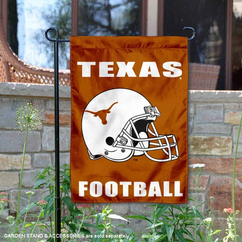 University of Texas Football Helmet Garden Flag Yard Banner Cover