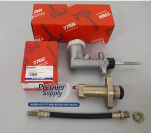 Land Rover Defender 300tdi/TD5 OEM TRW Clutch Master ,Slave Cylinder & Hose Kit - Picture 1 of 1