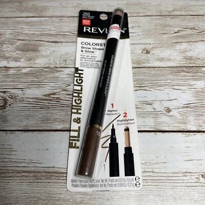 Revlon Colorstay Brow Shape &Glow Brow Marker And Highlighter 255 Soft Brown - Image 1 of 3