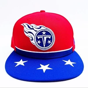 New Era Tennessee Titans Fitted Hat Mens Size 7 1/8 NFL Draft State Flag Logo - Picture 1 of 10