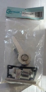 Nautalloy Adjustable Antenna Base Mount no.9106 For Boat ~ Die Cast,Chrome Plate - Bild 1 von 4