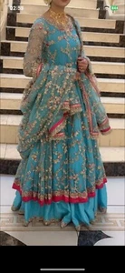 asian pakistani indian wedding/party wear dress - Picture 1 of 8