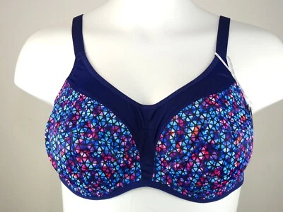 Elomi 8042# Energise High Impact Unlined Underwire Sport Bra US Size 40DD - Image 1 of 4