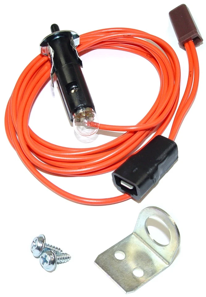 1950 1951 1952 1953 CHEVROLET GMC TRUCK GLOVE BOX LAMP LIGHT ASSEMBLY W BRACKET - Image 1 of 1