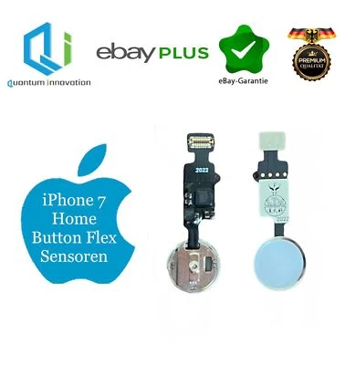 QUANTUM INNOVATION GMBH iPhone 8 8 Plus / 7 7 Plus iPhone SE 2020 Home Button Knopf Flex Kabel Neu weiß