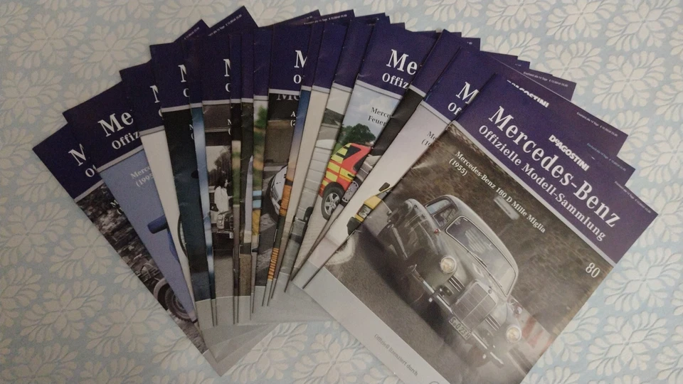 Fascicoli - DeAGOSTINI Mercedes-Benz Offizielle Modell-Sammlung Collection - Immagine 1 di 1