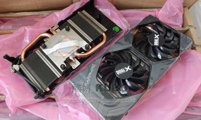 Sapphire 7850 Platinum Edition 2G R9 370 2 heat pipe 53mm VGA cooler FD7010H12S  - Image 1 of 4