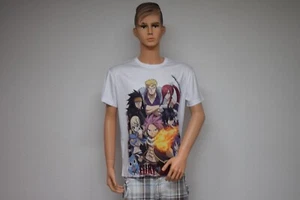 TS75 Anime T-Shirt Fairy Tail Natsu Gray Lucy Titania Manga Cosplay Style Gr.XL - Bild 1 von 2