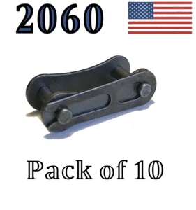 A2060 Connecting Link (10 pack) 2060 Conveyor roller chain 1 1/2" Pitch Master - Picture 1 of 1