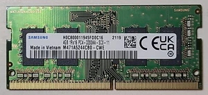 NEW - Lenovo IdeaPad 3 17IIL05 15IIL6 MEMORY RAM 4GB DDR4 PC4-3200 SM30N76635 - Picture 1 of 3