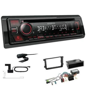 Kenwood KDC-BT450DAB Autoradio DAB BT für Volkswagen VW T5 Transporter Canbus - Bild 1 von 5