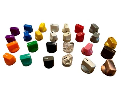 je 1 St. Drehknopf 20mm für 6,3mm Achse verschiedene Farben DAVIES 1510 Clone - Bild 1 von 4