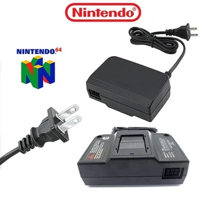 AC Power Supply Adapter for Nintendo 64 N64 Console US/EU/UK/AU Plug - Picture 1 of 14