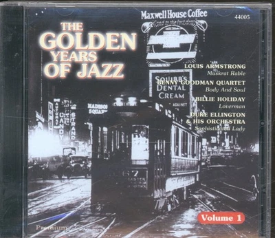 Various Artists Golden Years of Jazz Volume 1 CD UK Premium Sealed 44005 - Bild 1 von 2
