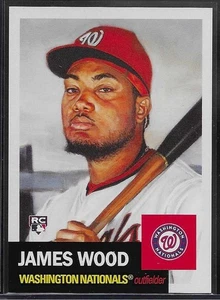 2025 Topps MLB® Living Set # 819 JAMES WOOD Rookie RC Nationals 2,946 Printed - Picture 1 of 1