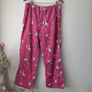Disney Grumpy Pajamas Pants Size XL CORDUROY Cotton / Snow White - Picture 1 of 7
