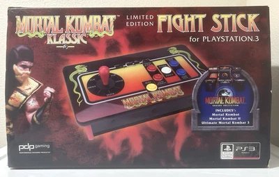 Mortal Kombat Klassic Limited Edition Fight Stick Playstation 3 PS3 New Open Box - Image 1 of 4