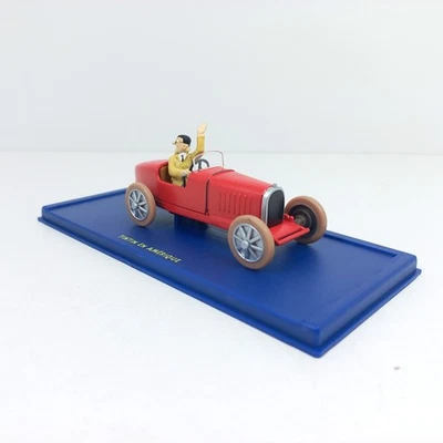 1/43 En voiture Tintin Bolide Bobby Smiles Tintin en Amerique Atlas - Imagen 1 de 4