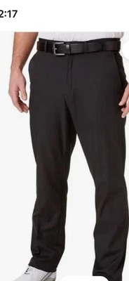 Walter Hagen Para Hombre Grande y Alto Calce Recto Perfecto 11 42x36 Negro Nuevo Con Etiquetas Foto 1 de 2