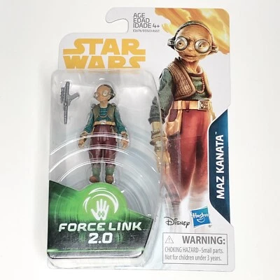 Figura de acción Blaster Star Wars MAZ KANATA Force Link 2.0 Collection Foto 1 de 4