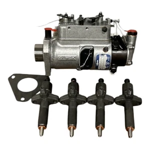 3241F350 Fuel Injection Pump & Injectors for Lucas CAV DPA Perkins 4.236 Massey - Picture 1 of 10