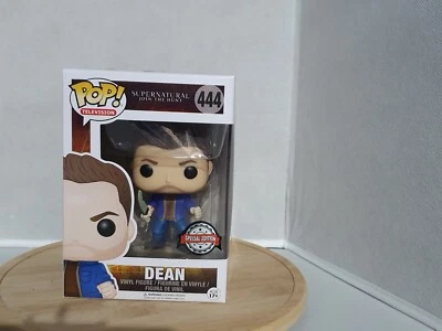 Pop! Television Supernatural Join The Hunt - Dean Edición Especial Vinilo #444 Foto 1 de 4
