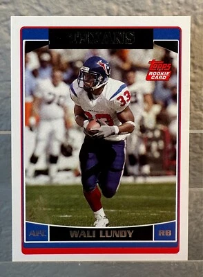 2006 Topps - #343 Wali Lundy (RC) - Image 1 of 2