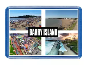 Barry Island Kühlschrankmagnet - groß (7 cm x 4,5 cm) - tolle Geschenkidee - Tourismus - Bild 1 von 1