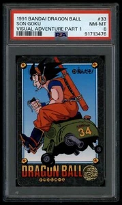 Dragon Ball Japanese Visual Adventure 1 33 Son Goku 1991 PSA 8 91713476 - Picture 1 of 2