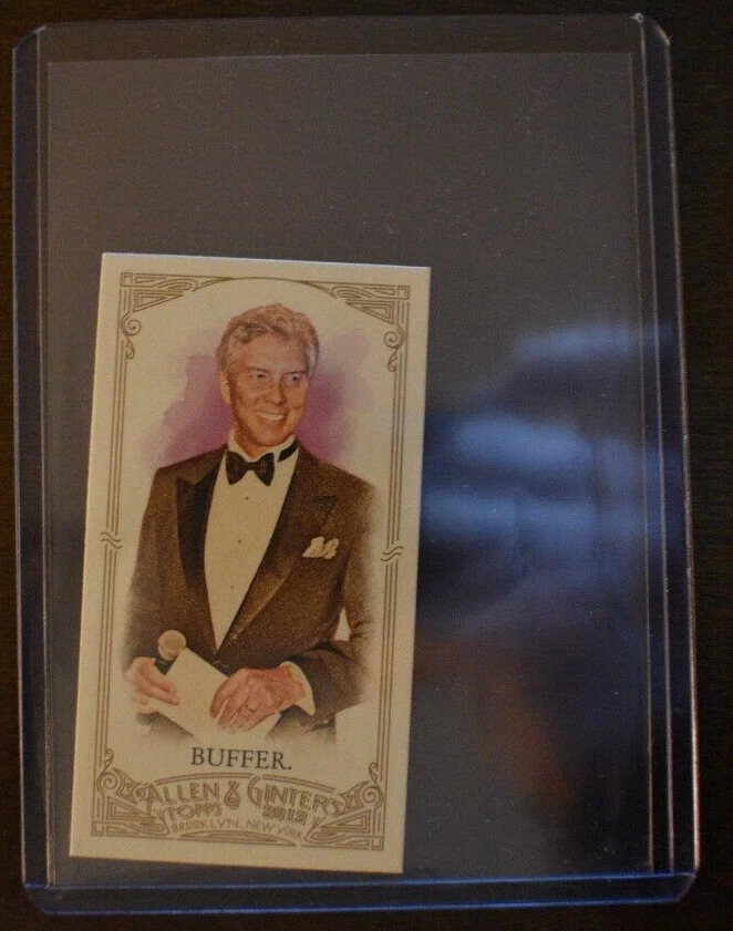2012 Topps Allen & Ginter Michael Buffer mini SP - Image 1 of 1