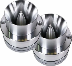 2P 1" Titanium Super Silver High Compression Loud Bullet Tweeter 600Watts 4-8OHM - Picture 1 of 5