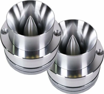 2P 1" Titanium Super Silver High Compression Loud Bullet Tweeter 600Watts 4-8OHM - Image 1 of 4