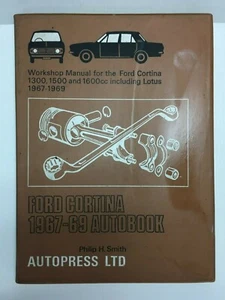 Ford Cortina 1300, 1500 Y 1600 1967-1969 Autobook De Autopress Manual Usado M30 - Imagen 1 de 6
