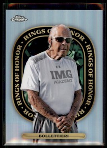 2021 Topps Chrome Rings of Honor Nick Bollettieri #ROH-9 Refractor