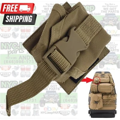 Bolsa de armazenamento Smittybilt GEAR bolsa tática Molle 4" Jeep Wrangler CJ YJ TJ JK - Imagem 1 de 4