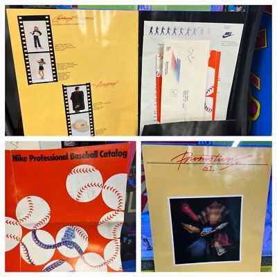 Vintage 1981 Nike Professional Baseball Catalog & "Promotions 81" Folder/Letter - Image 1 of 4