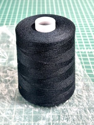 A&E ANESAFE Fire Retartant 100% Nomex Sewing Thread Tex 40 6000yds Dark Navy - Image 1 of 2