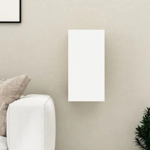 TV Cabinet Wall Mounted 1 Door 1 Shelves Storage Cupboard UK - Picture 1 of 14