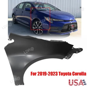 Front Right Fender Steel Primed Replace For 2019-2023 Toyota Corolla 5380102170 - Picture 1 of 6
