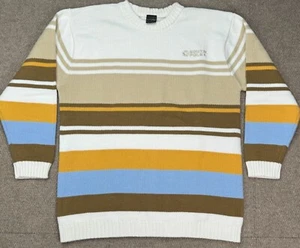 Southpole Men's Vintage Striped Long Sleeve Sweater Size Large - Picture 1 of 11