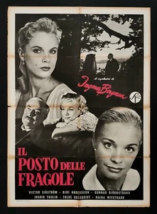 ERDBEERPOST Plakat Poster Ingmar Bergman Thulin Smultronstället E36 - Bild 1 von 2