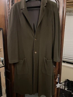 yohji yamamoto Cashmere Wool Blend Coat, Size M, Cut Big - Image 1 of 4