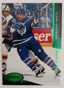 1993-94 Parkhurst Emerald Ice Glenn Anderson Toronto Maple Leafs