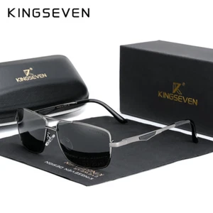 2025 Classic Pilot Square Polarized Design Men's Sunglasses Driving Eyewear - Picture 1 of 12