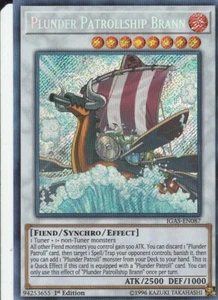 YUGIOH HOLO CARD PLUNDER PATROLLSHIP BRANN IGAS-EN087 1ST EDITION - Picture 1 of 1