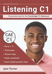 HÖRENING C1 Sechs Praxistests für Cambridge Advanced CAE 9781913825614 @ NEU - Bild 1 von 2