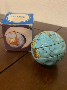 Vintage ungarischer magischer Globus räumliches logisches Spiel Rubik Typ Puzzle Ungarn - Bild 1 von 9