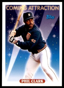 1993 Topps #802 Phil Clark NM