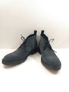 Calvin Klein Flynn Lace-up Blue Gray Suede Chukka Boots Men's Size 10 M - Picture 1 of 11